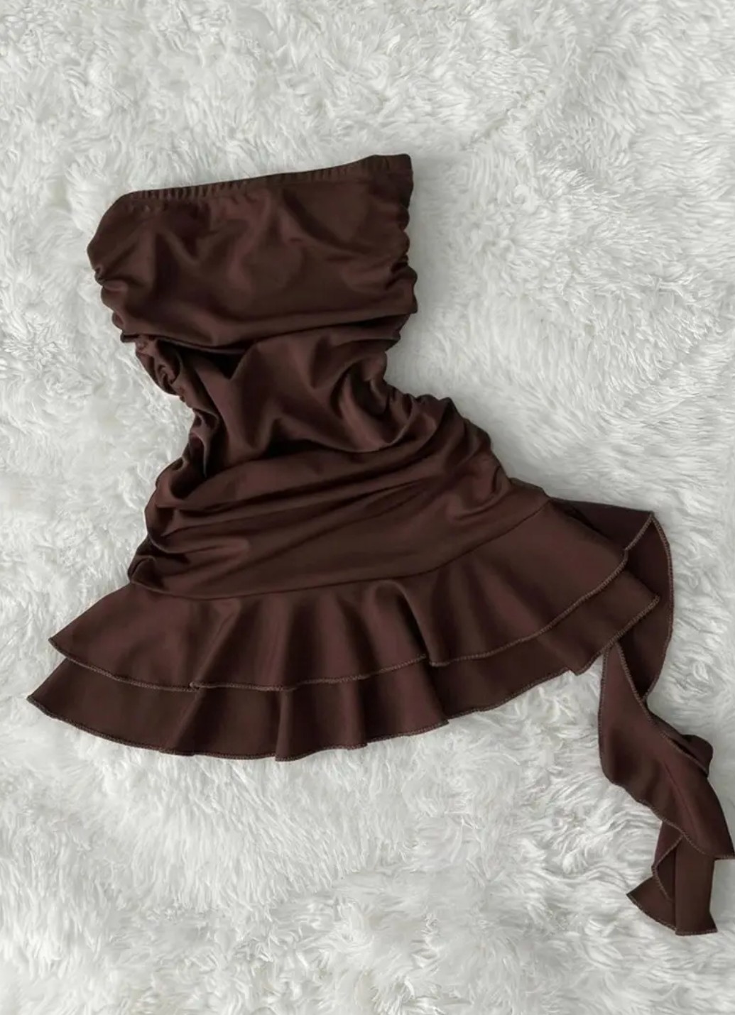 Vestido con Volantes