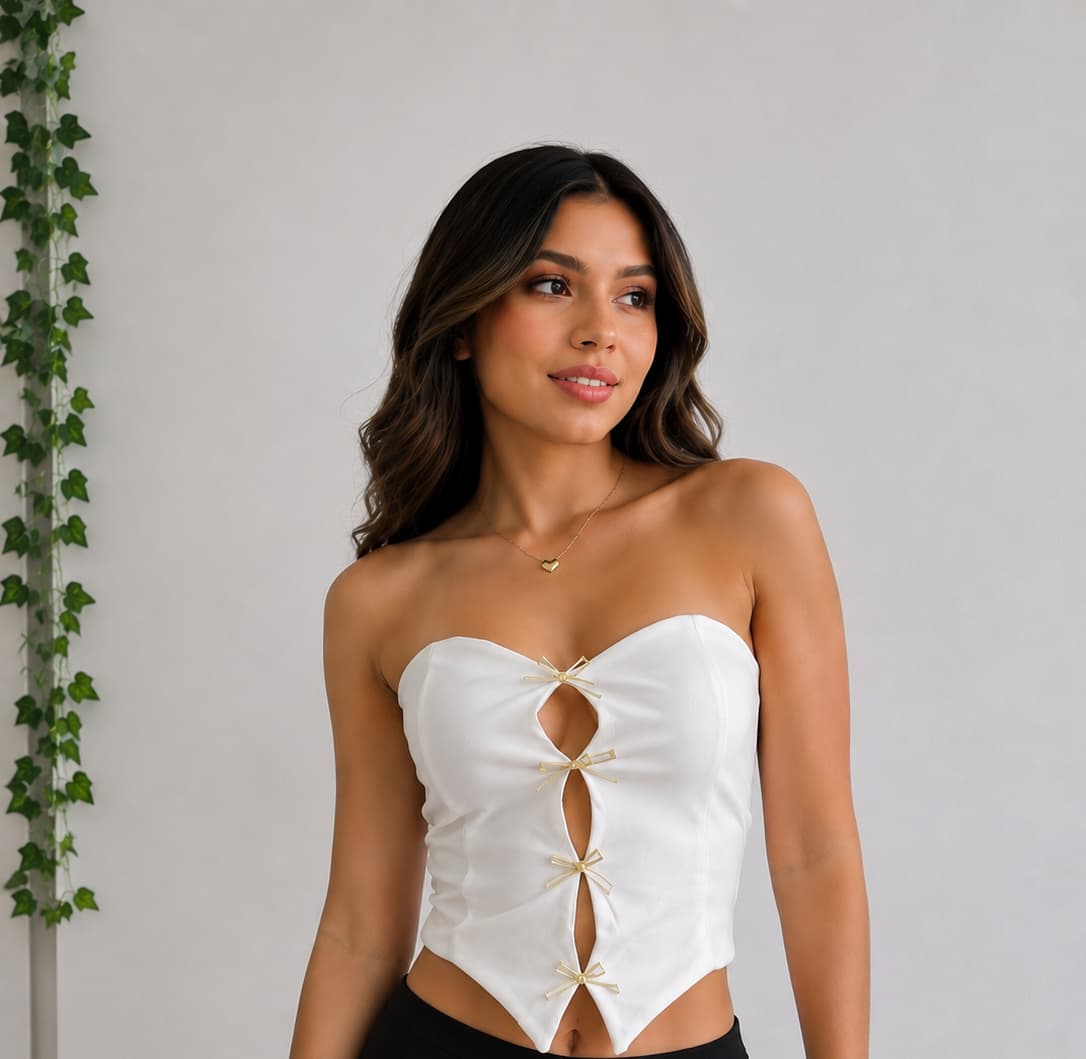 Blusa Estilo Corset