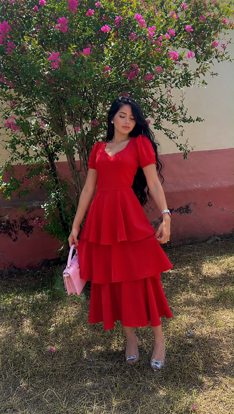 Vestido dCapas Elegance